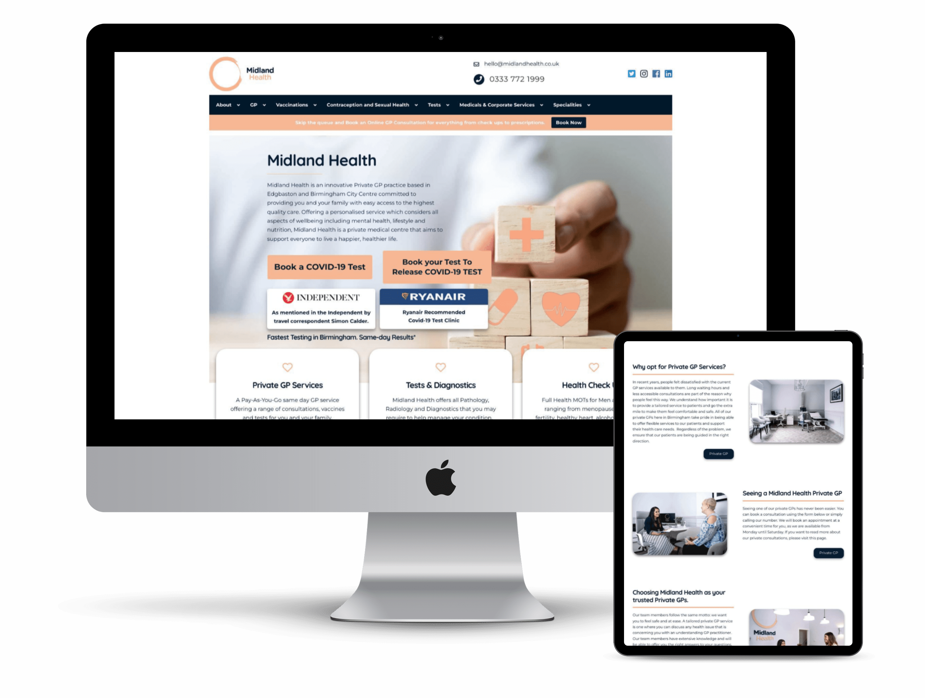 Web design Newcastle, building and creating amazing website for businesses in the North East.